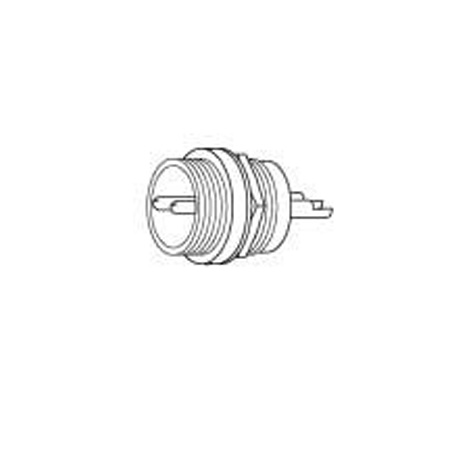 Vanco Panel Mount Male CB Microphone Jack