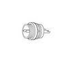 Show product details for CBC4PX Vanco Connector CB Microphone 4P Jack Solder Panel Mount