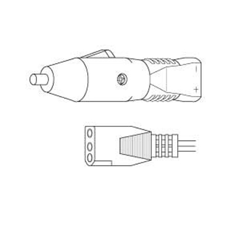 Vanco 3 Pin CB Power Cord
