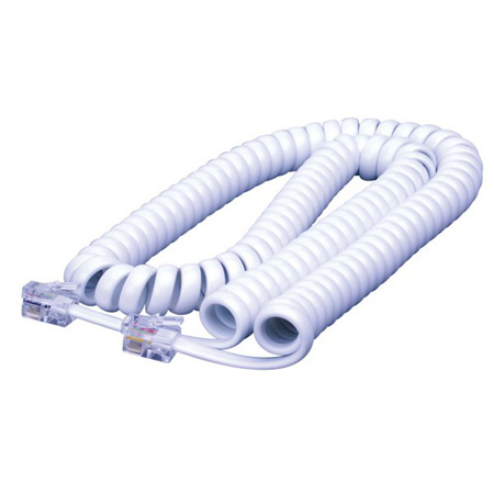 CC3X Vanco Cord Coil Handset Modular 12ft Beige