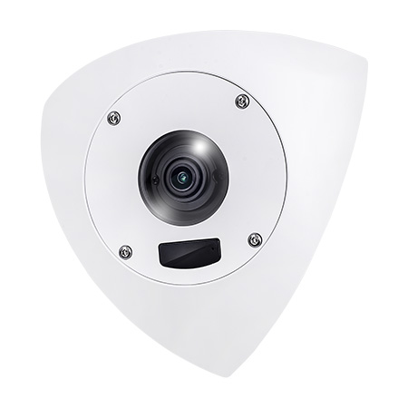 CD9381-HNVF2 Vivotek 2.4mm 30FPS @ 5MP Outdoor IR Day/Night WDR Corner-Mount IP Security Camera 12VDC/24VAC/PoE