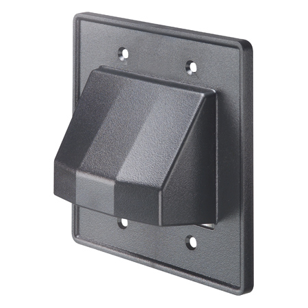 Arlington THE SCOOP Reversible, Non-Metallic Cable Entrance Plates for Existing Cable
