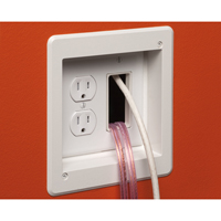 CED13 Arlington Industries 1-Gang Low-Voltage Wall Plate
