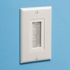 Show product details for CED135WP Arlington Industries Brush With Wall Plate
