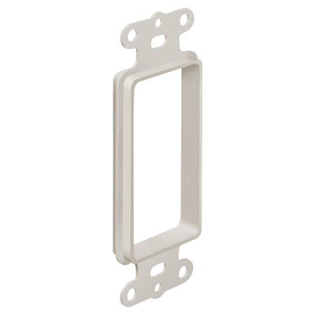 CED13BL Arlington Industries 1-Gang Low-Voltage Wall Plate - Black