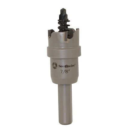 CHC7/8 Southwire Tools and Equipment Carbide Tipped Hole Cutter 7/8"