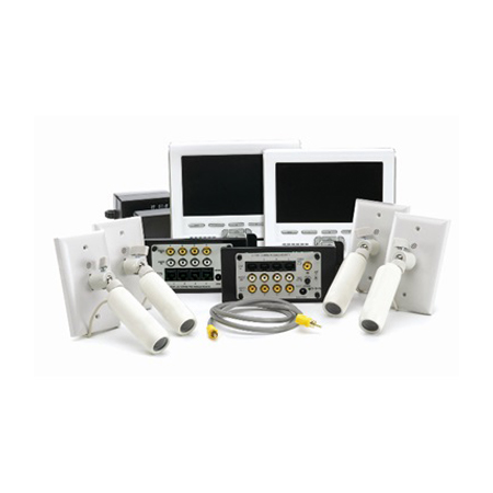 CM5404-WH Legrand On-Q 4 Whole House BW Cameras/7" LCD Kit