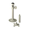 Show product details for CMB-4 Ganz 4" Camera Mounting Bracket w/ Drop Ceiling Clip (white)