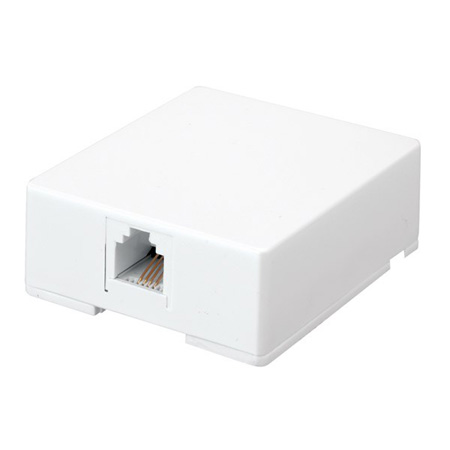 Vanco Color Mate Surface Mount Jack
