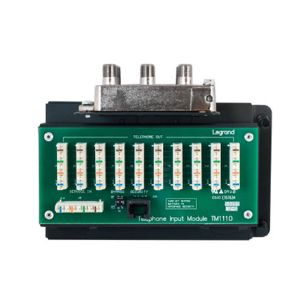 CO2110-V1 Legrand On-Q 10x8 Combo Module IDC with RJ31X