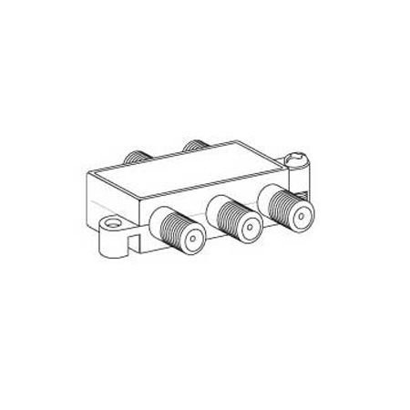 CPZ42PG Vanco Splitter 4 Way 2GHz All Pass SB3A0003