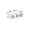 Show product details for CPZ4X Vanco Splitter 4 Way with Block 75 Ohm