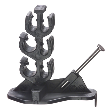 CS20-100 Arlington Industries Cable Support With Nail - Pack of 100