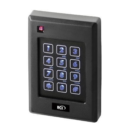 CSR-6.4L Dormakaba Rutherford Controls 13.56MHz Smartcard & BLE Keypad Reader