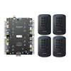 Show product details for CST-4DR-D2GK Suprema CoreStation CS-40 4 Door Biometric Access Control Kit with 4 x XPD2-GKDB Outdoor 125kHz & 13.56Mhz Keypad Readers