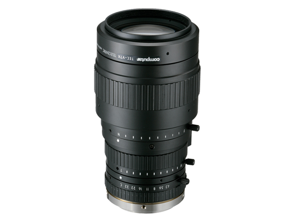 TEC-V7X Computar C-Mount 7x Macro Zoom 182-577.2mm 5.0 Megapixel Telecentric Manual Iris Lens