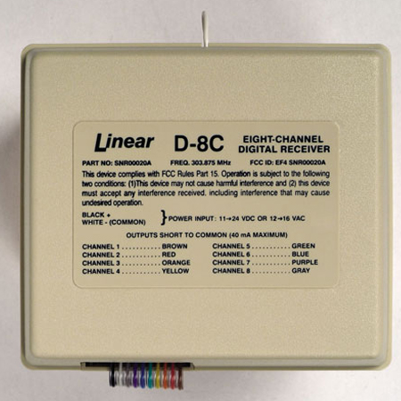 D-8C Linear 8-Channel Receiver