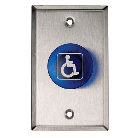 910-TC-HC-SS Dormakaba Rutherford Controls Stainless Steel Touchless Switch