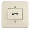 Show product details for 909F-MO Dormakaba Rutherford Controls Momentary Flush Rocker Switch Beige