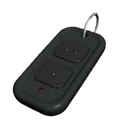 9RCT4332 Dormakaba Rutherford Controls 433 MHz Two-Button Handheld, 3" x 2" x 1"