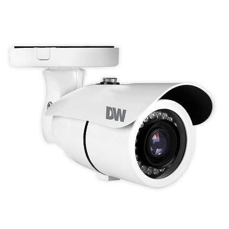 DWC-B6563WTIRW Digital Watchdog 2.7-13.5mm Varifocal 20FPS @ 5MP Outdoor IR Day/Night WDR Bullet HD-TVI/HD-CVI/AHD/Analog Security Camera 12VDC/24VAC
