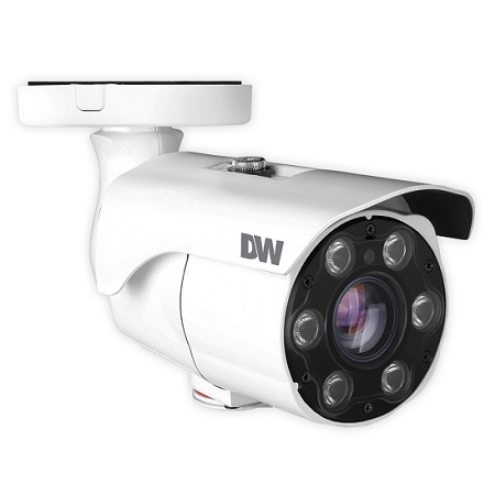 DWC-MB44LPRWC1T Digital Watchdog 6-50mm Motorized 30FPS @ 4MP Outdoor IR Day/Night Bullet IP Security Camera 12VDC/PoE