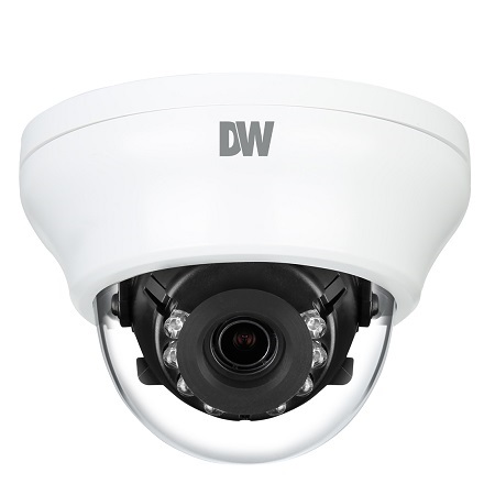 DWC-MD72Di28T Digital Watchdog 2.8mm 30FPS @ 1080p Indoor IR Day/Night WDR Dome IP Security Camera 12VDC/POE