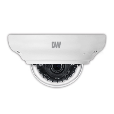 DWC-MPV72Wi28TW Digital Watchdog 2.8mm 30FPS @ 1080p Outdoor IR Day/Night WDR Dome IP Security Camera 12VDC/POE