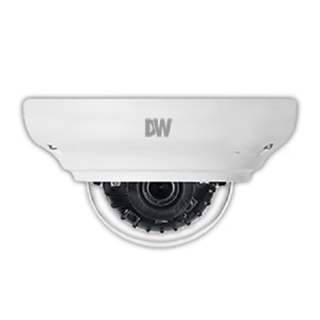DWC-MPV72Wi6TW Digital Watchdog 6mm 30FPS @ 1080p Outdoor IR Day/Night WDR Dome IP Security Camera 12VDC/POE