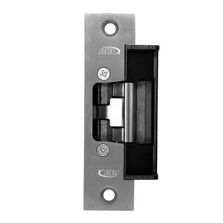 S6507DD Dormakaba Rutherford Controls S6507 Lip Bracket and Aluminum Faceplate for Double Doors with Astragal