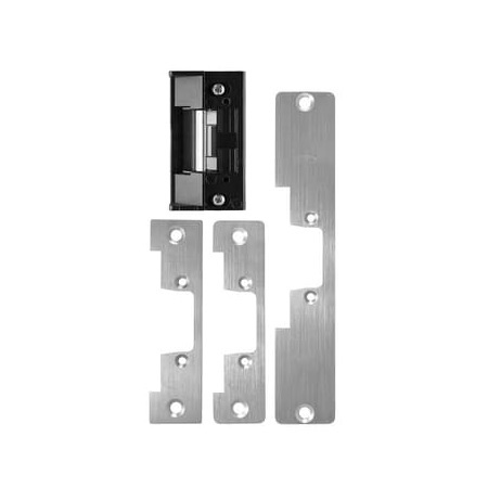 L65ULMKM X 32D Dormakaba Rutherford Controls 6 Series Electric Door Strike Failsafe & Fail Secure - Low Profile - Hollow Metal / Aluminum / Wood Frames w/ Status Sensor