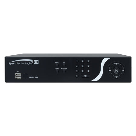 D16CX2TB Speco Technologies 16 Channel DVR 480FPS @ 960H - 2TB