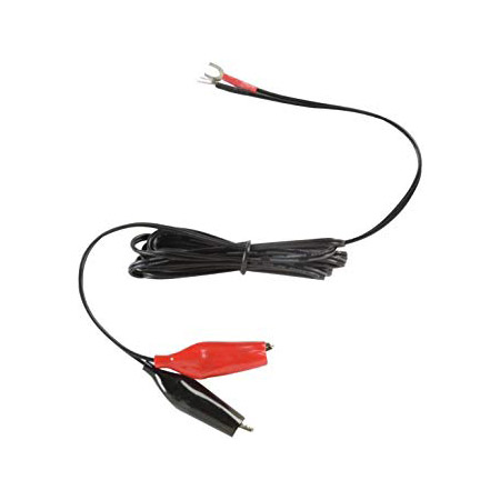 D1766 UPG Alligator clips on 6Ft cord