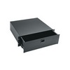D3 Middle Atlantic 3-Space 5 1/4 Inch Rack Drawer - Black Brushed