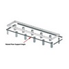 Show product details for DANGLE-1-31 Middle Atlantic Pair Raised Floor Support Angle (Black)
