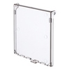 Show product details for DBV2C-10 Arlington Industries In Box 2-Gang Cover Clear - Pack of 10