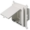 Show product details for DBVS2W Arlington Industries 2-Gang InBox/TM for Siding White