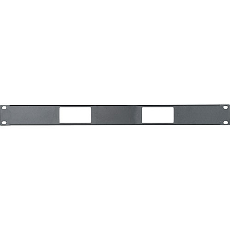 DECP-1X2 Middle Atlantic 1 Space Decora Panel for (2) Decora Device