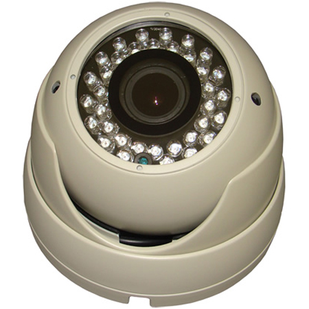 DH700VF Aleph 2.8-12mm Varifocal 700TVL Outdoor IR Day/Night Dome Security Camera 12VDC/24VAC