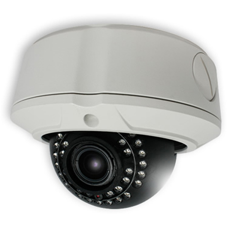 DH7212V Aleph 2.8-12mm Varifocal 700TVL Outdoor IR Day/Night Dome Security Camera 12VDC/24VAC
