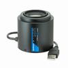 Show product details for DL1224UC-MPY Computar 1/1.1" C-Mount 12mm F/2.4 12MP Industrial Plug and Play Remote Control Iris Lens