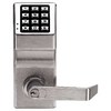 Show product details for DL2700IC-26D-Y Alarm Lock Electronic Digital Lock - Yale Interchangeable Core - Satin Chrome Finish - Special Order