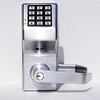 Show product details for DL2800IC726D-Y Alarm Lock Weather-Resistant Trilogy Series - Straight Lever - Polished Chrome Finish