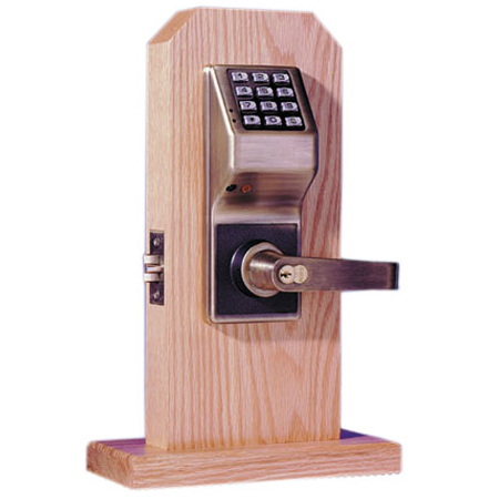 DL3000IC7-26D-C Alarm Lock Digital Lock - Trim Straight Lever - Satin Chrome Finish