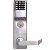 Show product details for DL3500CRL-26D Alarm Lock Trilogy Electronic Digital Mortise Locks - Straight lever classroom function Left Hand - Satin Chrome Finish