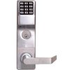 Show product details for DL3500CRR-10B Alarm Lock Trilogy Electronic Digital Mortise Locks - Straight lever classroom function Right hand - Duronodic Finish
