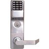 Show product details for DL3500DBL-3 Alarm Lock Trilogy Electronic Digital Mortise Locks - Straight lever deadbolt function Left Hand - Polished Brass Finish