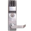 Show product details for DL3500DBR-10B Alarm Lock Trilogy Electronic Digital Mortise Locks - Straight lever deadbolt function Right Hand - Duronodic Finish