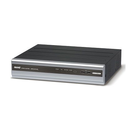 DR-16M85-RA-4TB Ganz 16 Channel HD-TVI/AHD/Analog + IP DVR Up to 64FPS @ 8MP - 4TB