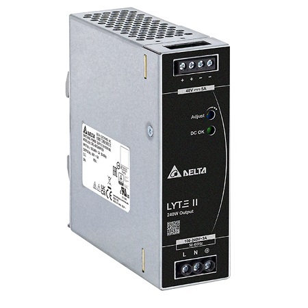 DRL-48V240W1EN Vivotek LYTE II DIN Rail Power Supply